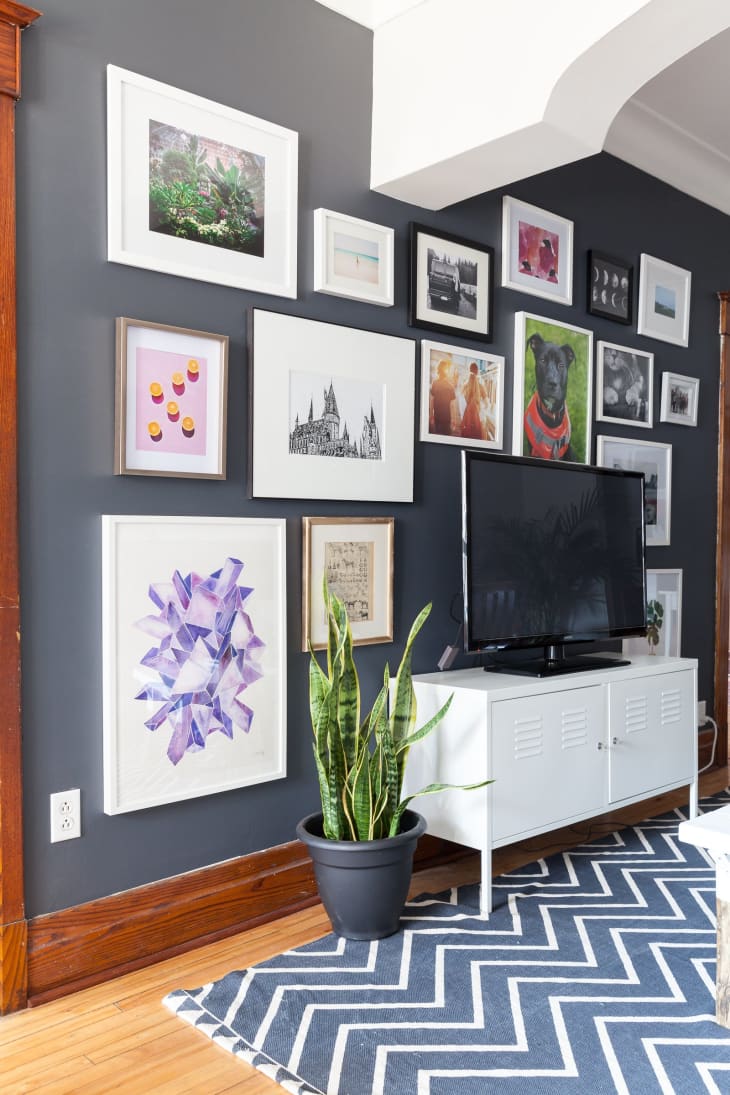 5 Ways to Decorate Around Your TV Using Art | Apartment Therapy